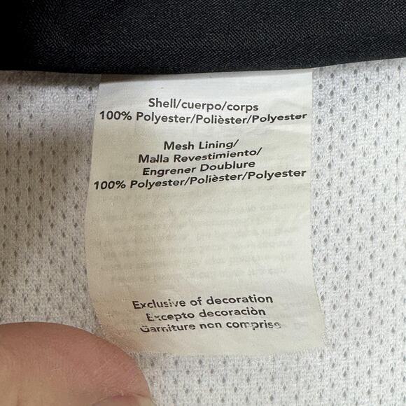 Texas Tech Holloway Volleyball Quarter Zip Pullover Jacket Womens Large White - Picture 7 of 11